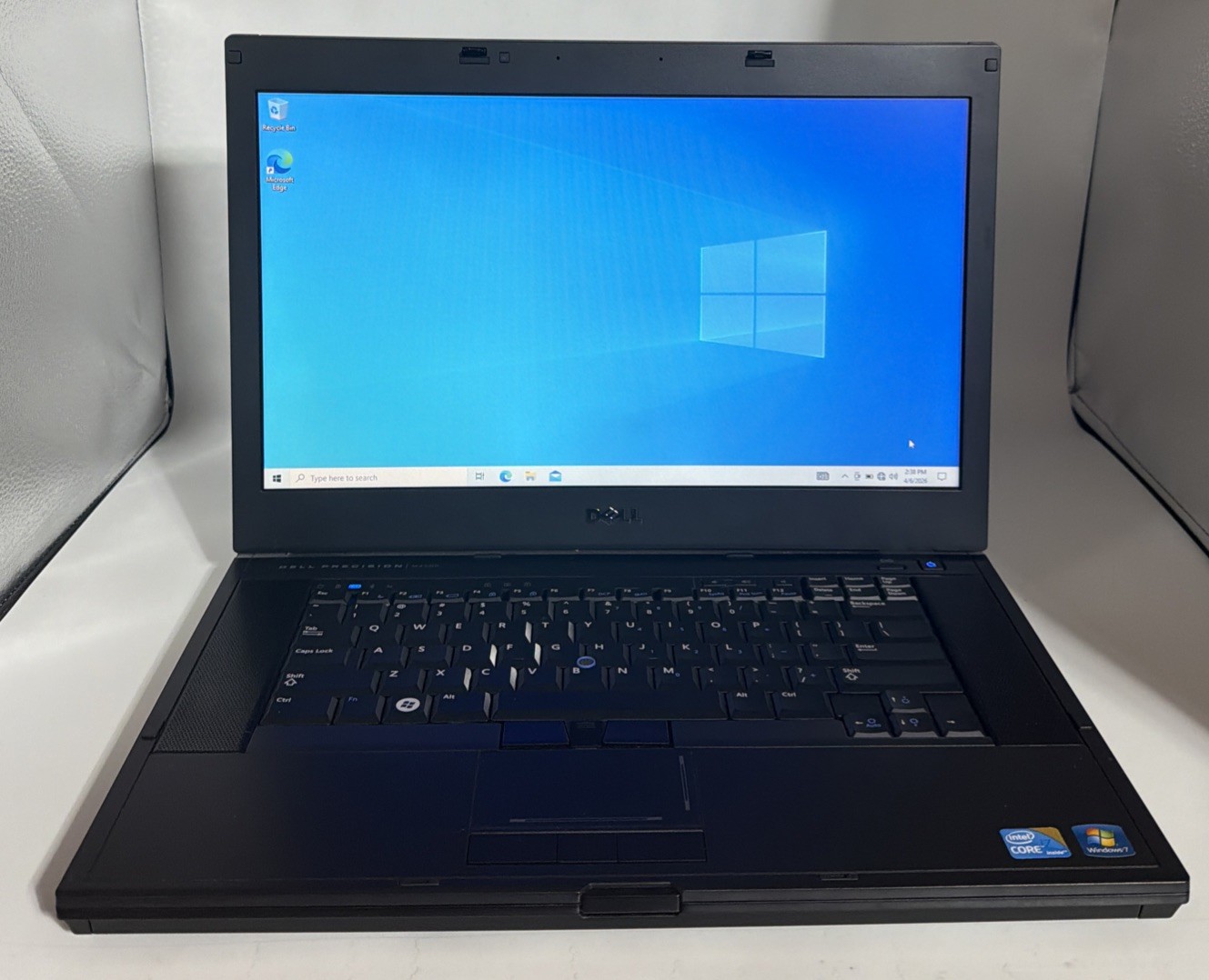 Dell Precision M4500 15″ Laptop Intel i7-840Q 8GB 500GB Windows 7 Pro Samsonite