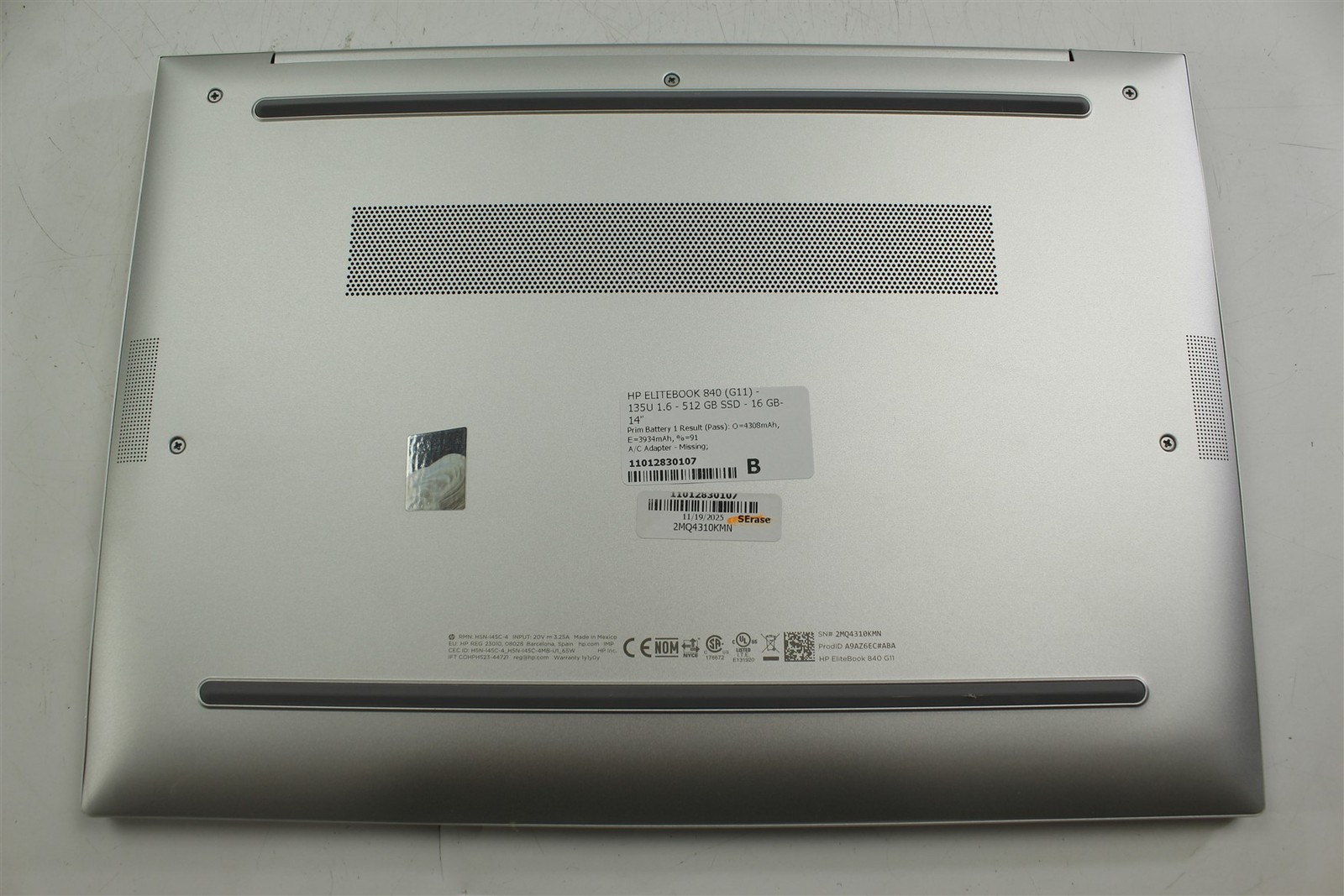 HP EliteBook 840 G11 14″ FHD Core Ultra 5 135U 1.6GHz 512GB SSD 16GB RAM W11P