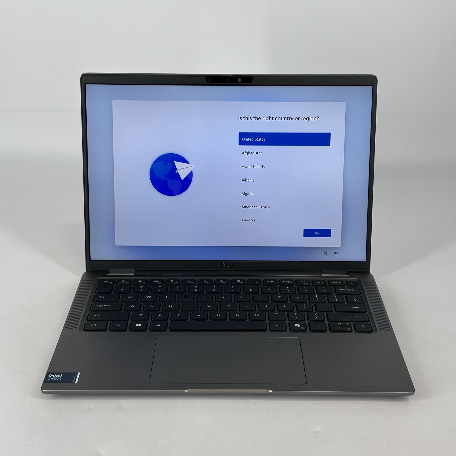 Dell Latitude 7450 14 Gray QHD+ TOUCH 3.8 GHz Ultra 7 165H 32GB 256GB SSD Good