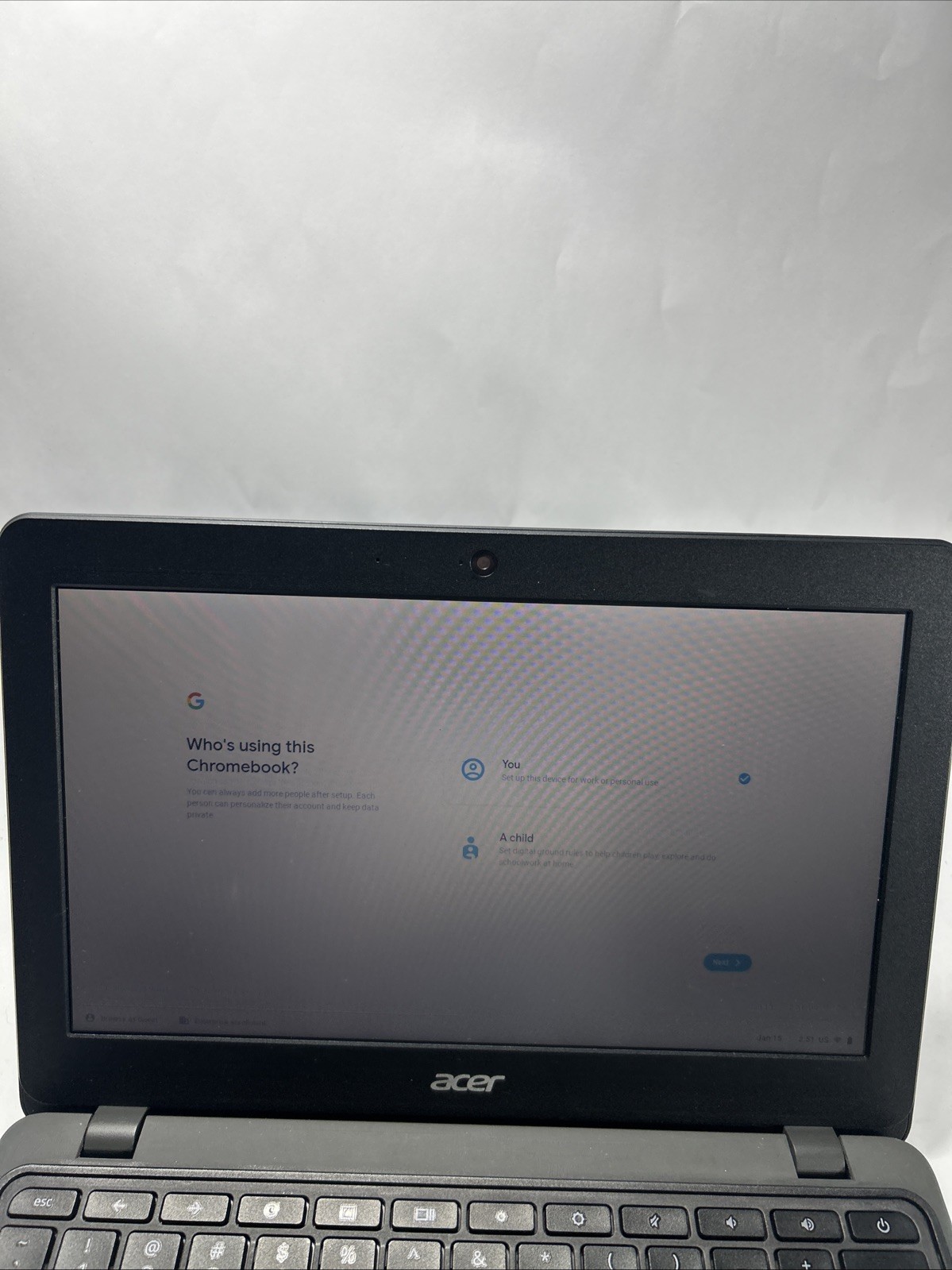 Acer Chromebook 311 C722-K4CN 11.6″ MT8183 4GB RAM 32GB Chrome OS