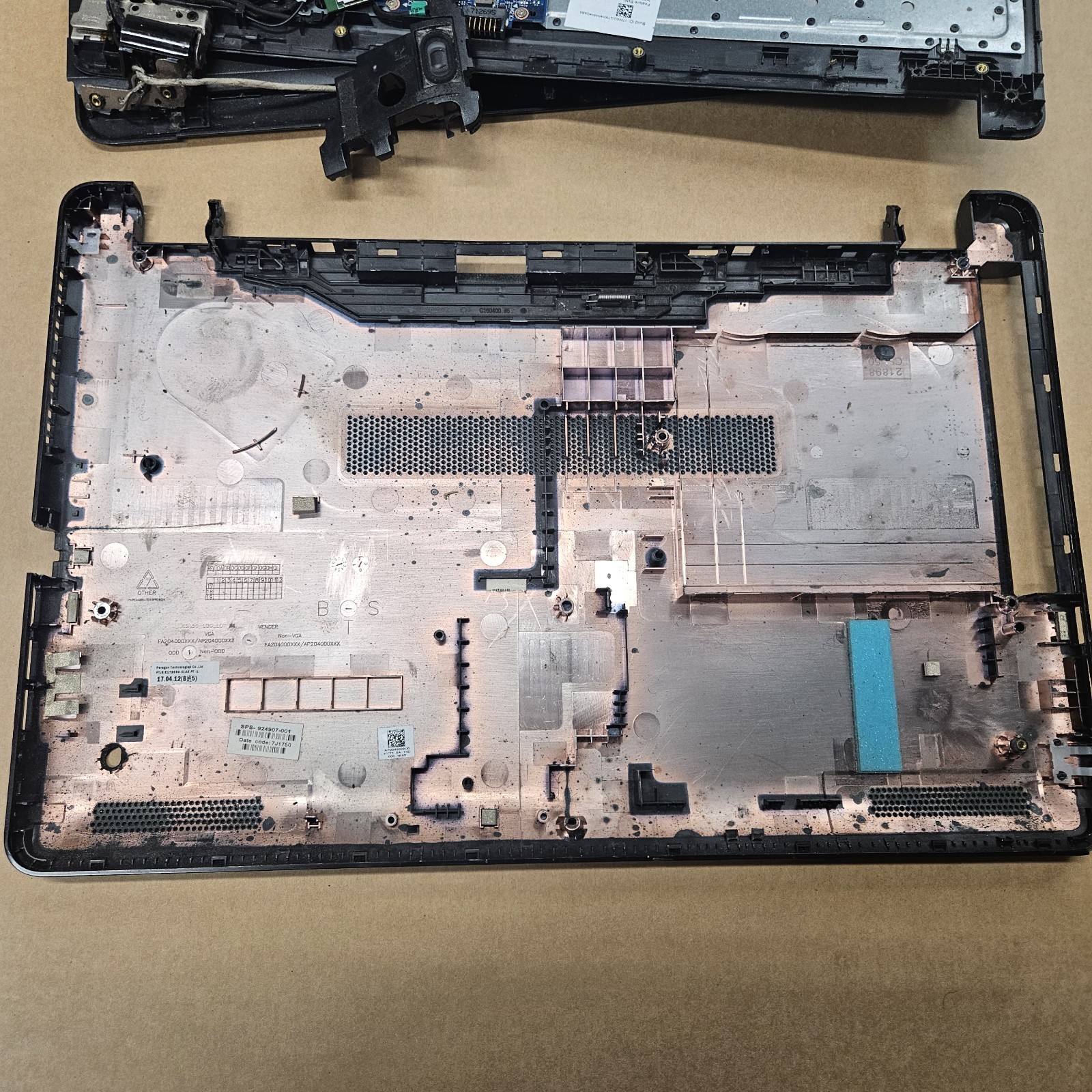 HP 15-BS 15.6″ Laptop For Parts Intel i5 7th Gen Motherboard LA-E801P NO RAM/ HD
