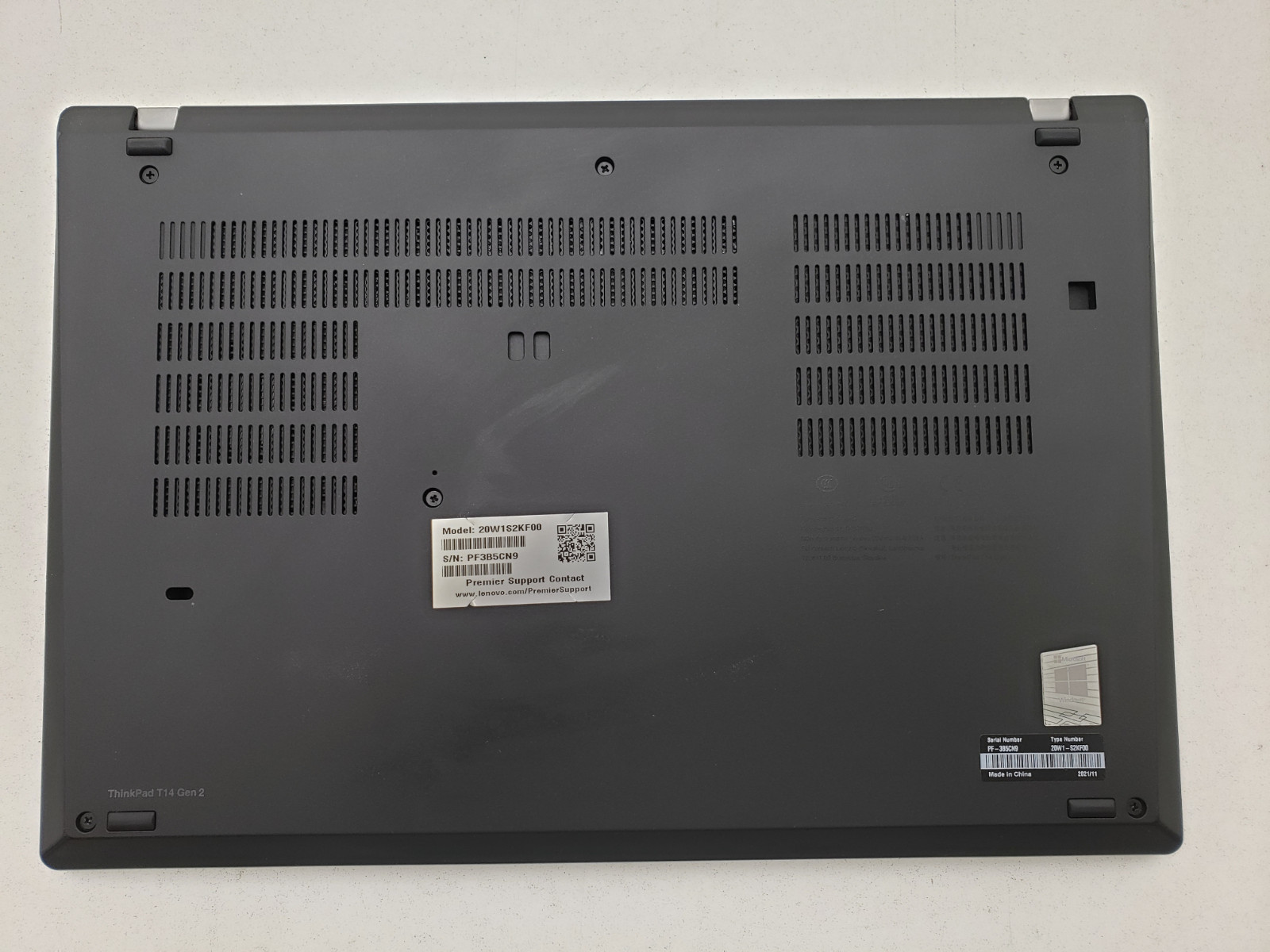 Lenovo ThinkPad T14 Gen 2 i7-1185G7 32GB RAM 512GB SSD Touch Laptop Windows 11 .