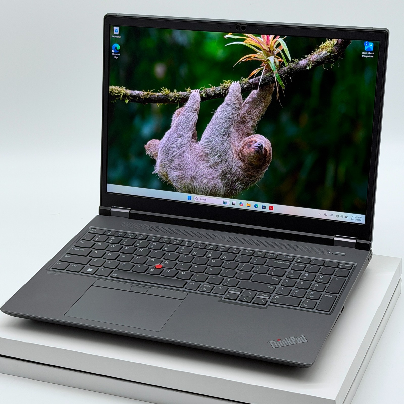Lenovo Thinkpad P16, 3840×2400 WQUXGA, 32GB DDR5, 1TB SSD, RTX, 100% BATTERY!