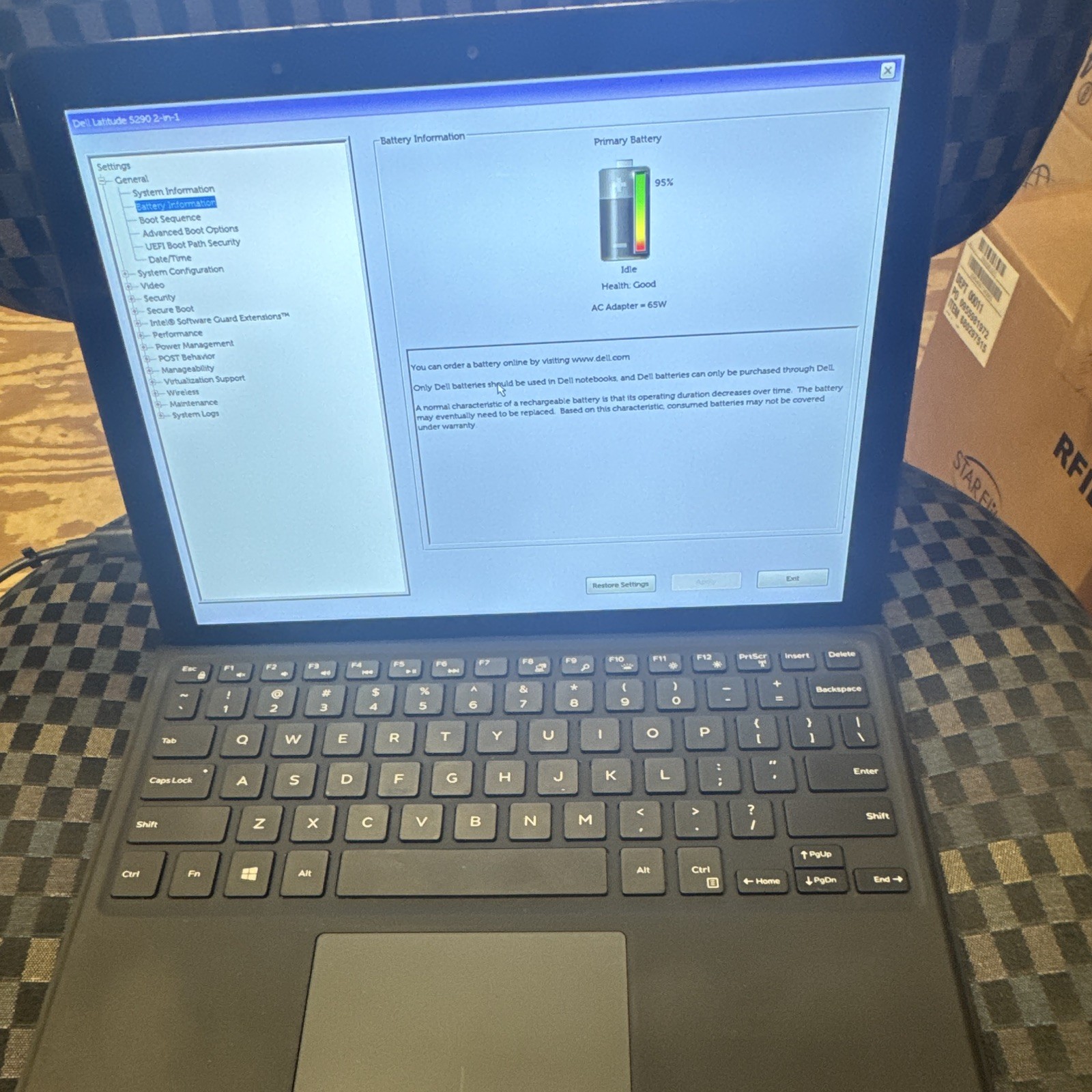 Dell Latitude 5290 2-in-1 12.3″ i5-8350U 8GB 256GB SSD Touch Win 10 Pro