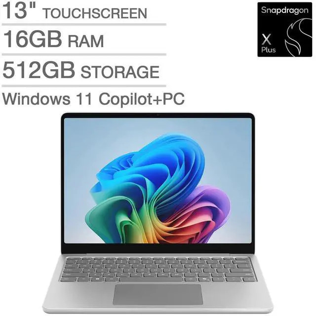 Microsoft Surface 13 in PixelSense Touch X Plus W11 16GB RAM 512GB UFS 512GB SSD