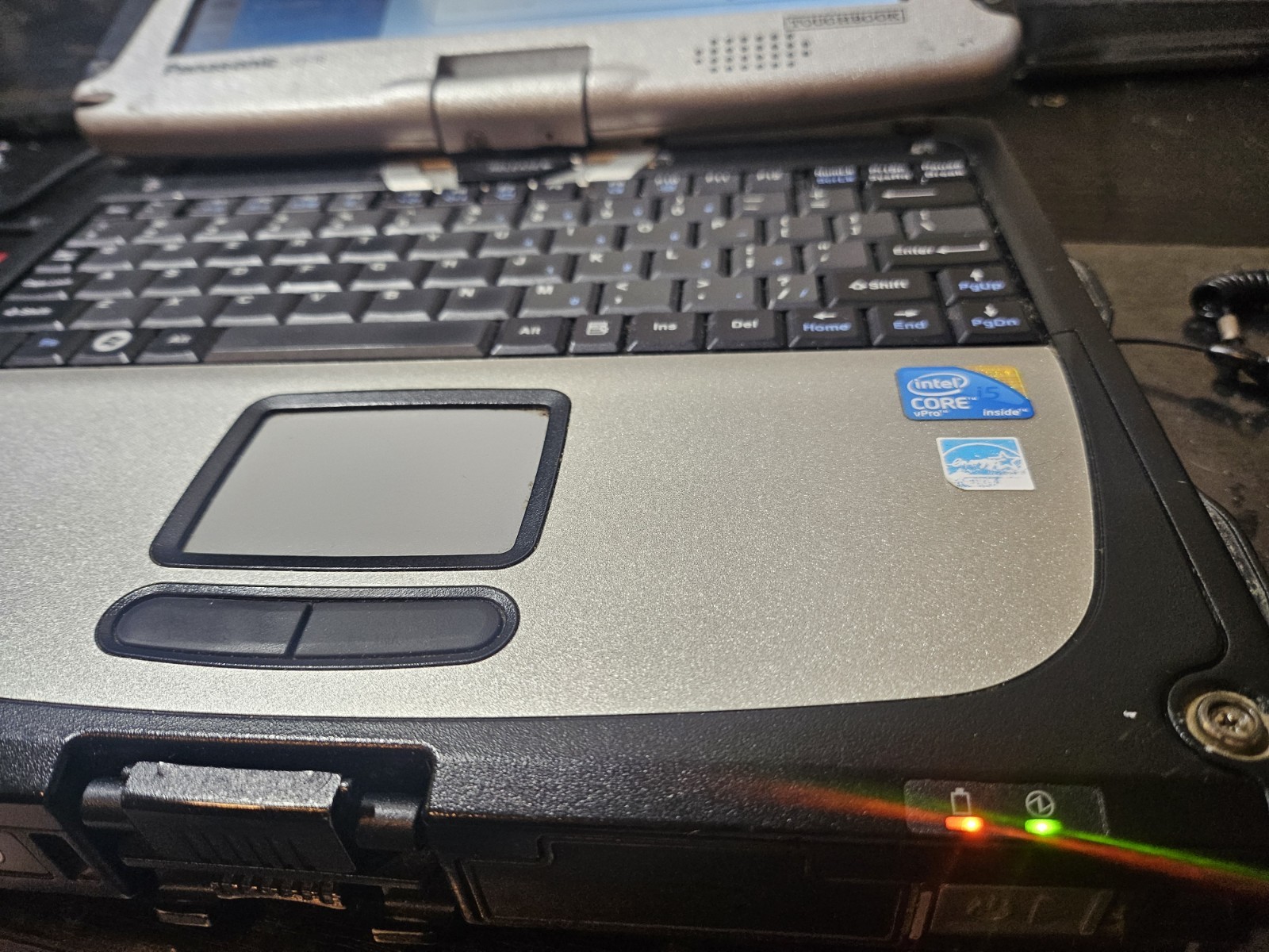 Panasonic Toughbook CF-19, Intel i5-540 4GB RAM, no HDD WITH STYLUS AND BATTERY