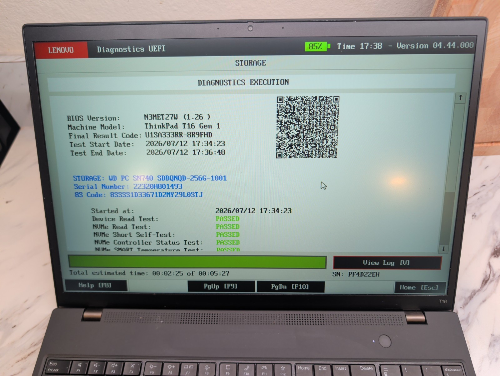 Lenovo Thinkpad T16 Gen1 Notebook 16″ i5 1245U 16GB 256GB SSD | WARRANTY