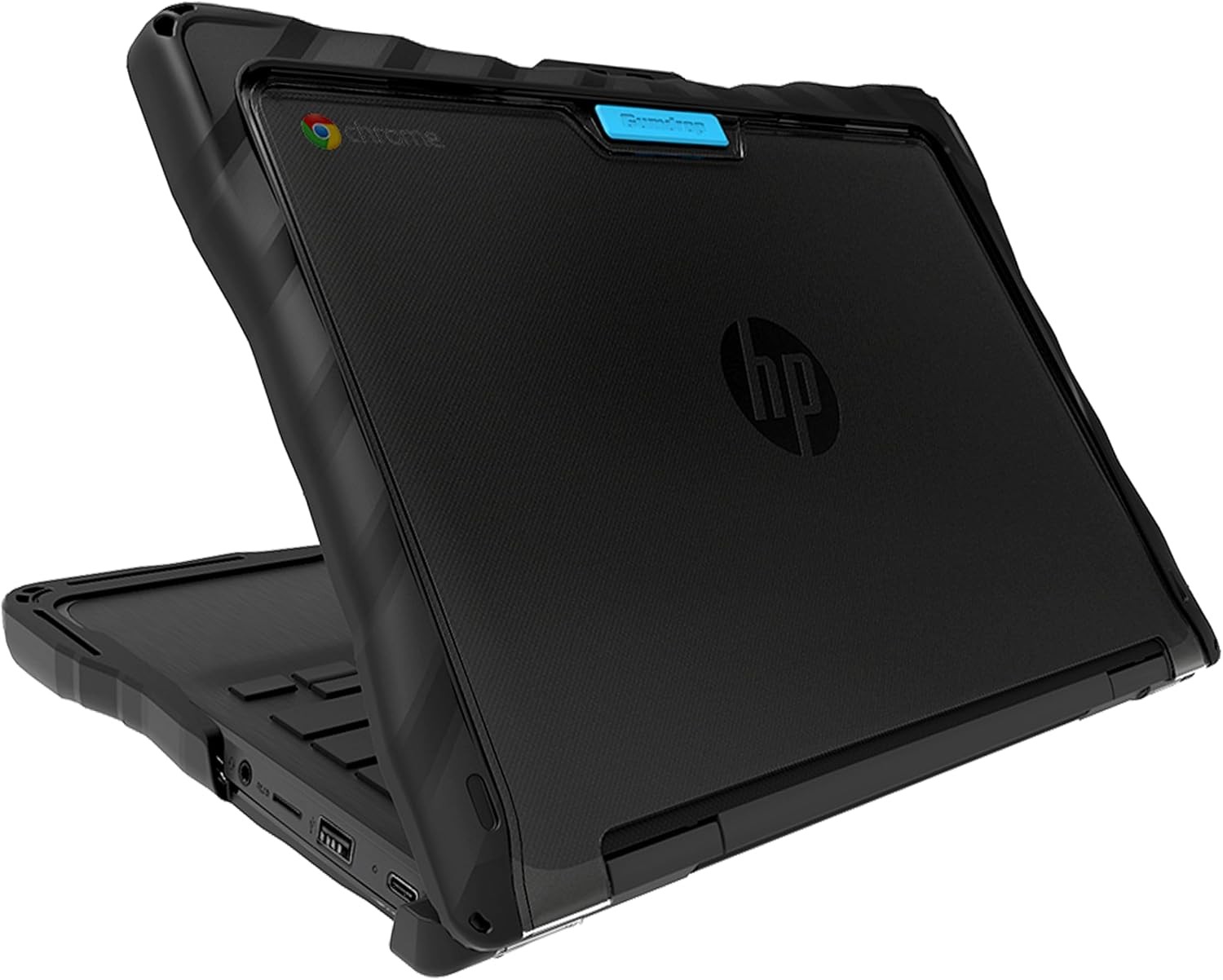 HP Fortis x360 G3 J 11 inch Chromebook (2in1) – Drop Tested Protection Case – Bl