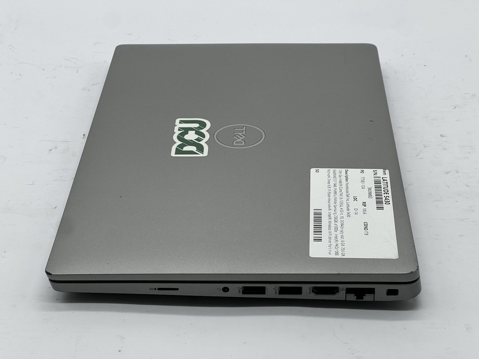 Dell Latitude 5430, i5-1235U, 3.9GHz, 8GB RAM, 256GB NVMe-No OS/Charger