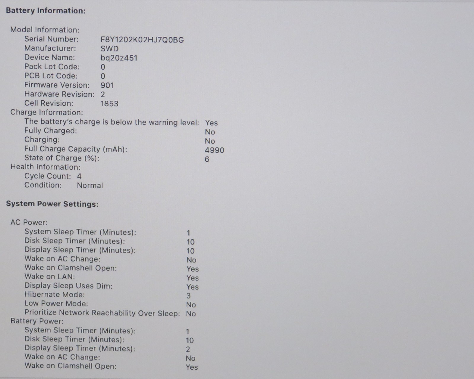 Apple MacBook Pro 2020 13in Retina i7-1068NG7 @2.3GHz 16GB 512GB Sequoia