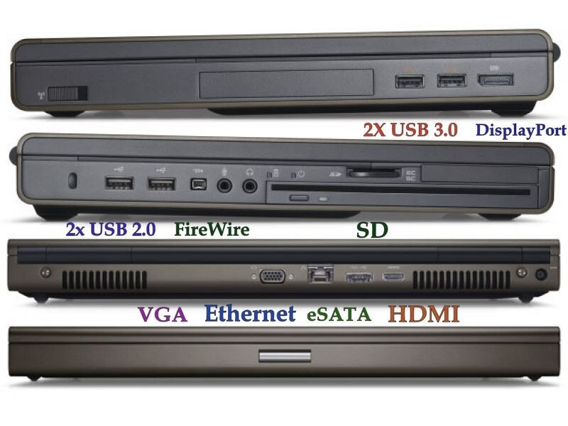 Workstation DELL M4600 i7-QUAD Fast 3TB SSD 32GB DVD-RW 15.6 Quadro 2000 DOCK