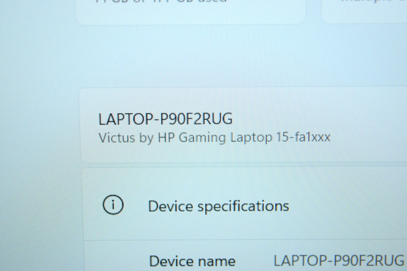 HP Victus 15-FA1030NR 15.6″ i5-12450H 2.0GHz 8GB RAM 512GB SSD GeForce RTX 2050
