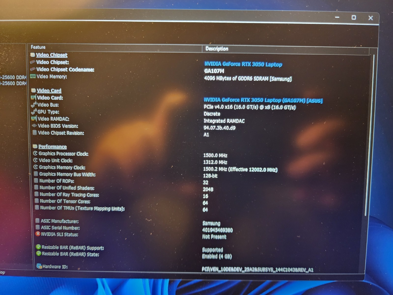 ASUS TUF F17 Gaming Laptop 17.3” RTX 3050 i5-11260H 32GB RAM 2TB NVME SSD READ!