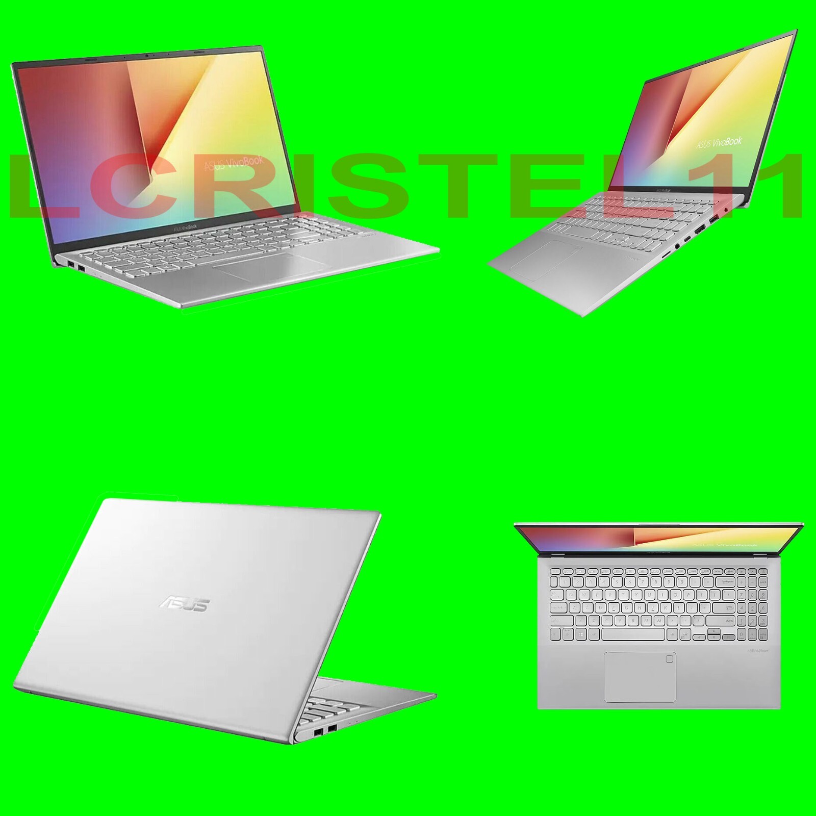 NEW ASUS VivoBook 15.6″ 1080p 128GB SSD, Intel Core i3-1005G1, 4GB, Backlit Keys