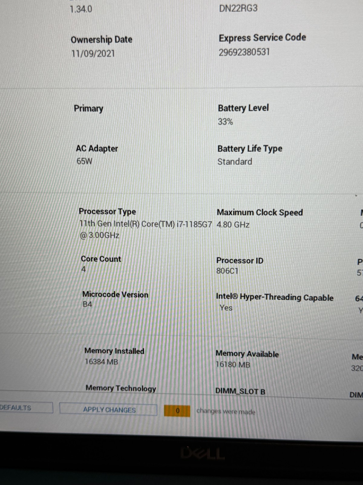 Lot of 3 Dell Precision 3560 15.6″ i7-1185G7 16GB RAM 256GB NVMe NO OS T500 GPU