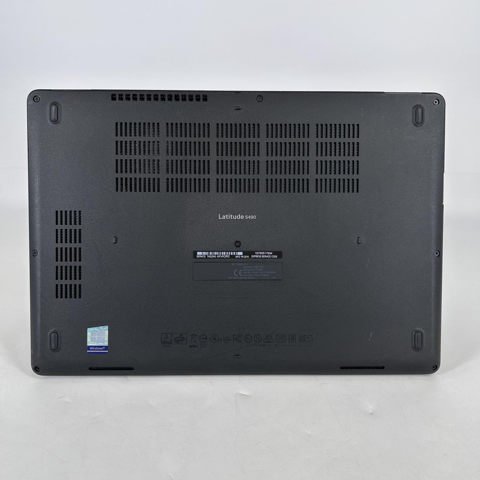 Dell Latitude 5490 14 Black FHD i5-8350U 1.70GHz 8GB 256GB SSD Good WHITE SPOTS