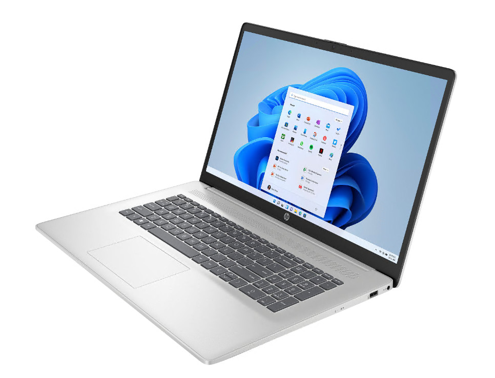 HP 17.3 FHD Win11 Pro Laptop 17-cn3097nr 10-Core i7-1355U 16GB 256GB SSD+1TB HDD
