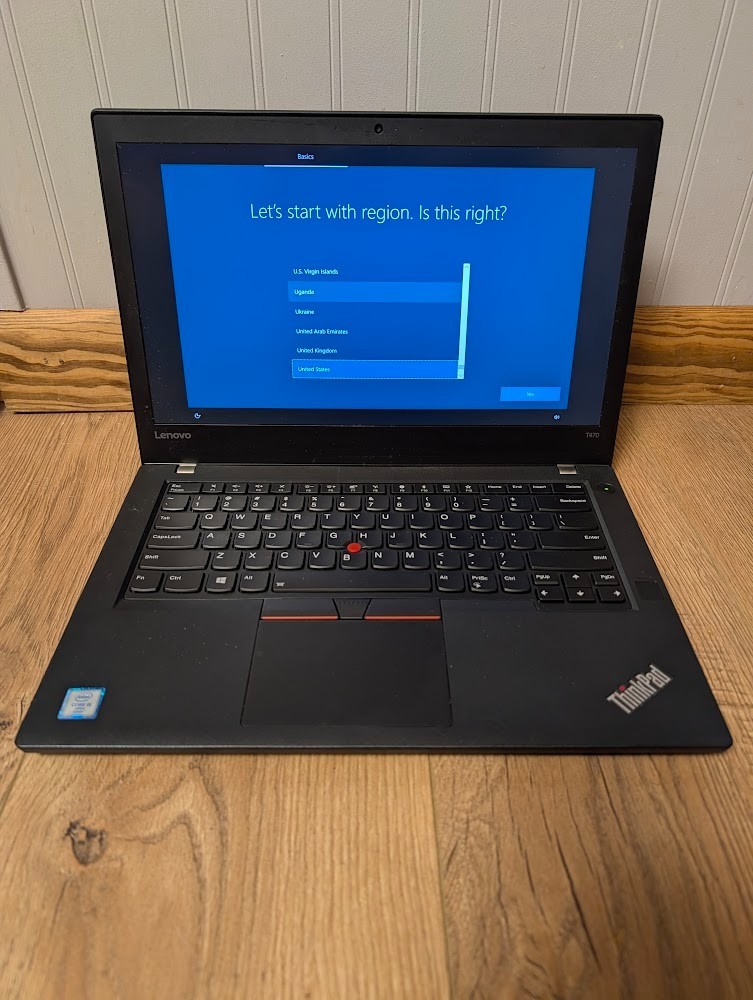 Lenovo ThinkPad T470 14″ FHD i5-6300U 8GB 256GB SSD Windows 10/11 Pro – Good Con