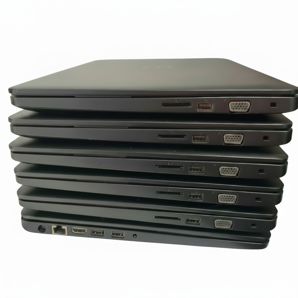 Lot of 6 Dell Latitude 3580 i7-7500U 2.7GHz 15.6″ 4GB RAM, No HDD/SSD