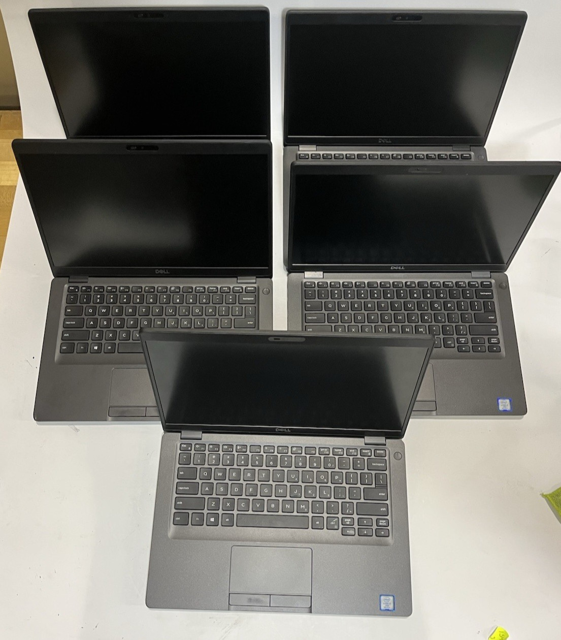LOT OF 5 Dell Latitude 5400 14″ i7-8665U @1.90GHz – 8GB RAM – 128GB SSD – W11P