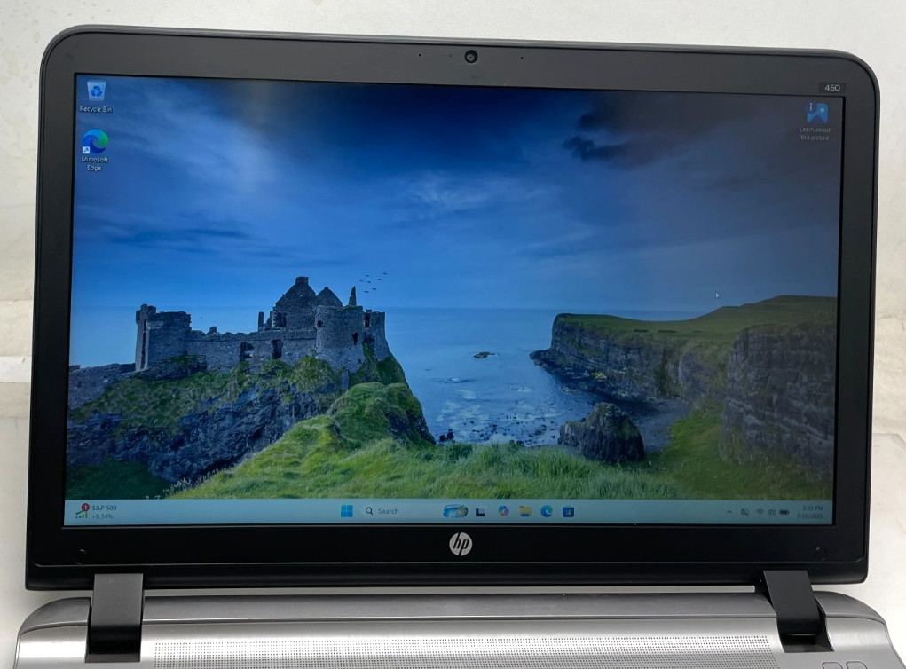 HP ProBook 450 G3 15.6″ FHD i7-6500U 16gb Ram 256gb SSD W11 “Good” Bttry