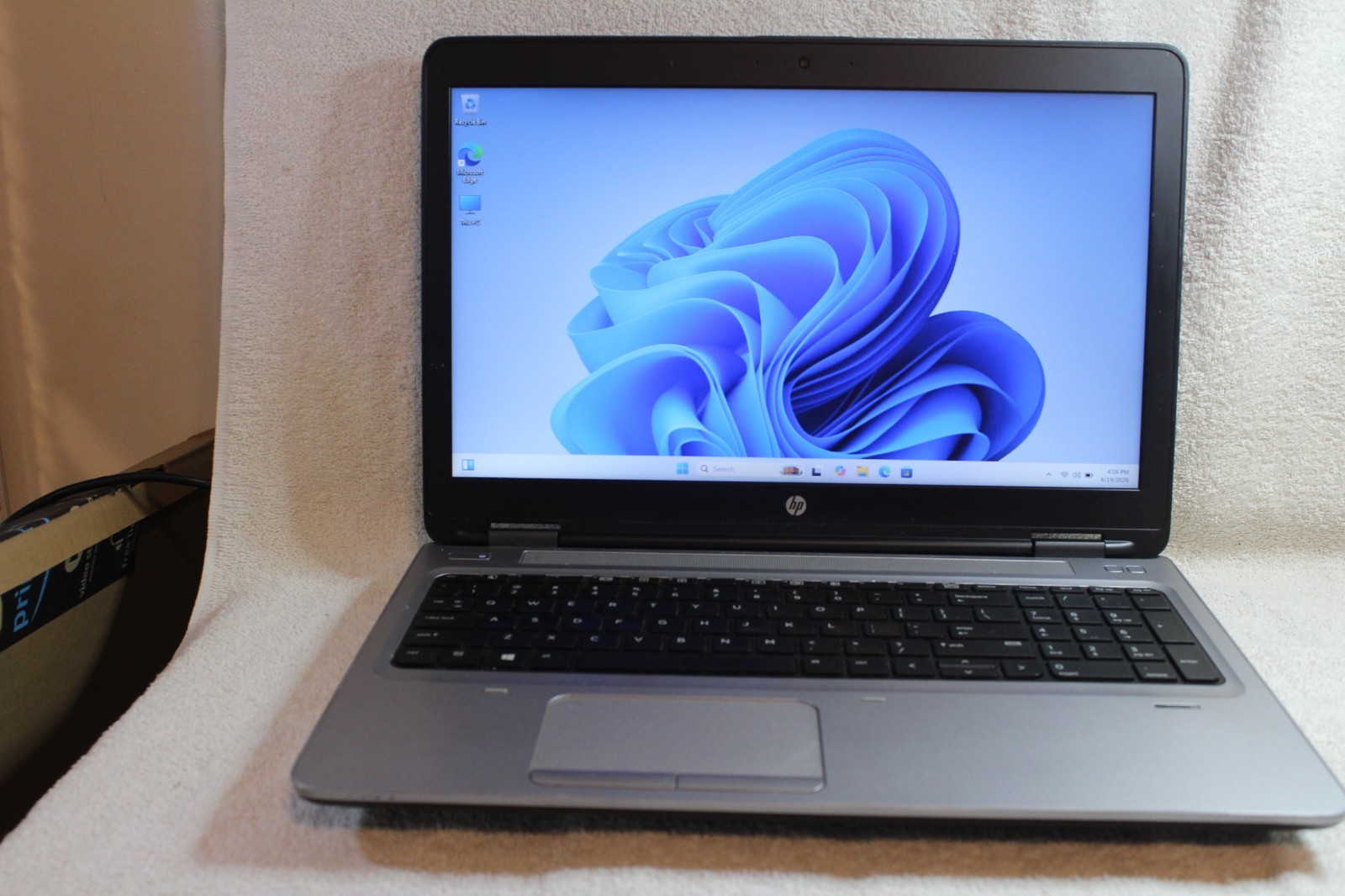 HP ProBook 650 G2-Core i5 6200u@2.30GHz-8GB-256GB SSD-Win 11-WebCam-Read All