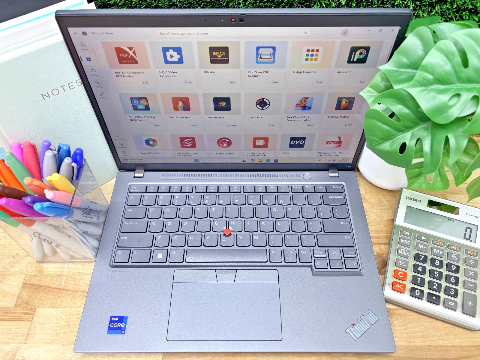 Lenovo ThinkPad T14 Gen 3 Intel i7-12th Gen 2.10GHz 32GB 512GB Windows 11 Pro*