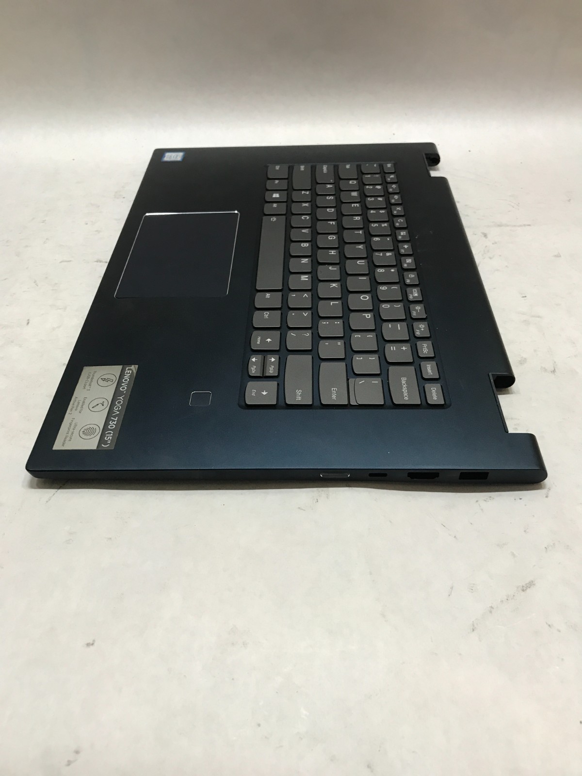 Lenovo Yoga 730-15IWL PALMREST/BOTTOM ONLY NO MOTHERBOARD For Parts READ!!! – DW