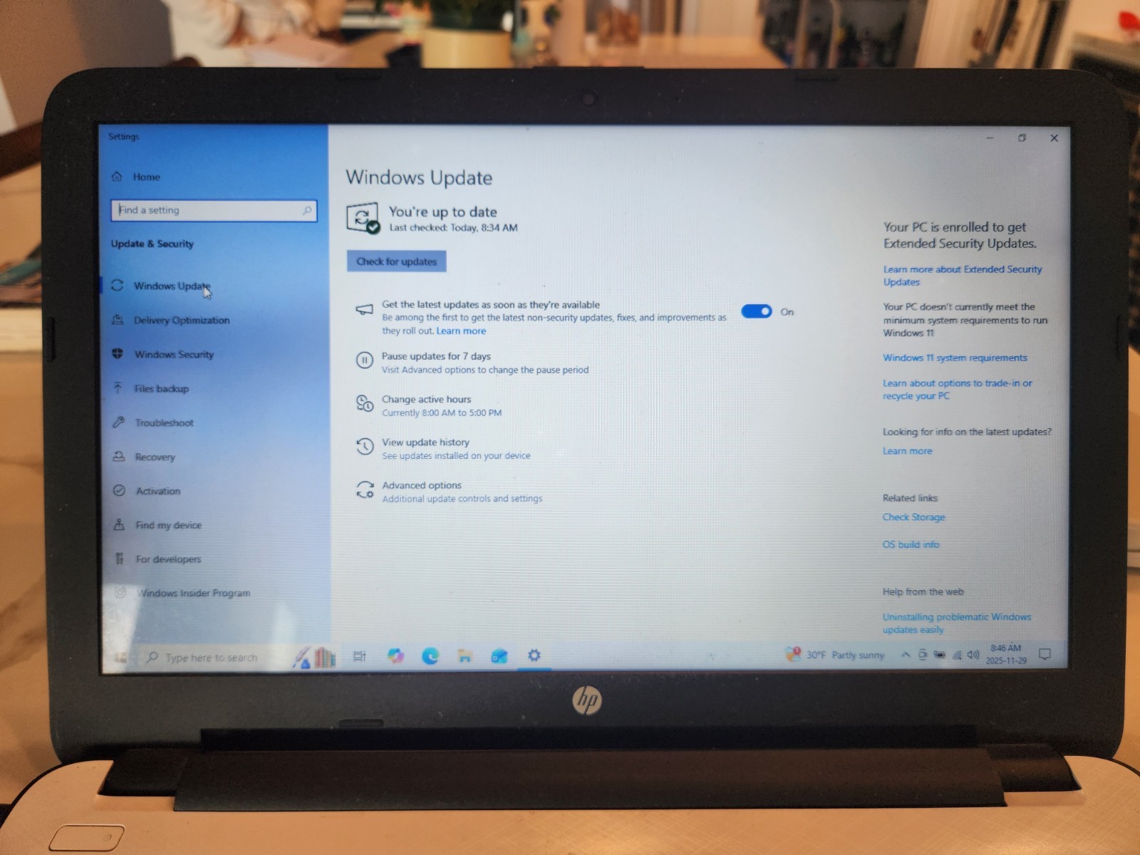 15.5″ HP Notebook 15-r254tu Intel Pentium N3700 1.60GHz 4GB DDR3 932 GB Win10Pro