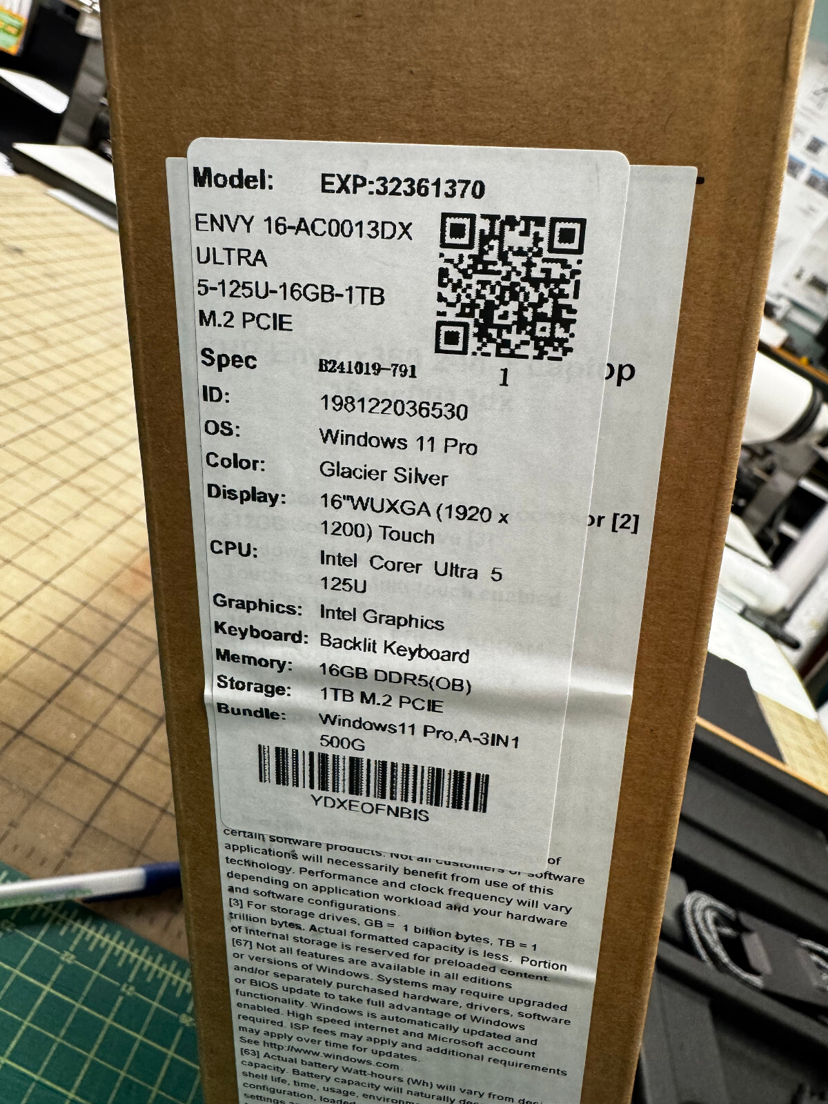 HP Envy x360 16-ac0013dx 16″ 2024 IPS Touch Core (Ultra 7 155U, 16GB ,1TB) (New)