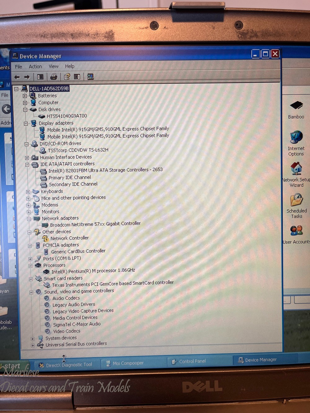 Dell Latitude D610 – Pentium M – Windows XP – Tested Working