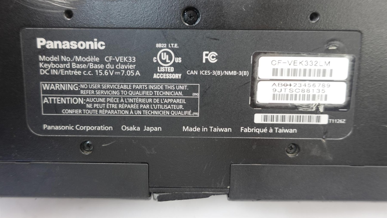 Panasonic Toughbook CF-33 Core i5-10310U 1.70GHz 16GB 256GB Touch