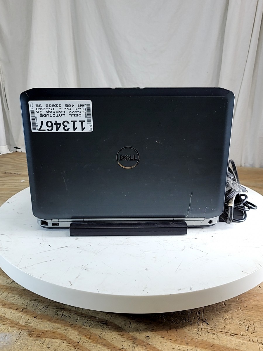 DELL LATITUDE E5420 Laptop Intel Core I5-2430M 4GB 320GB SEE NOTES