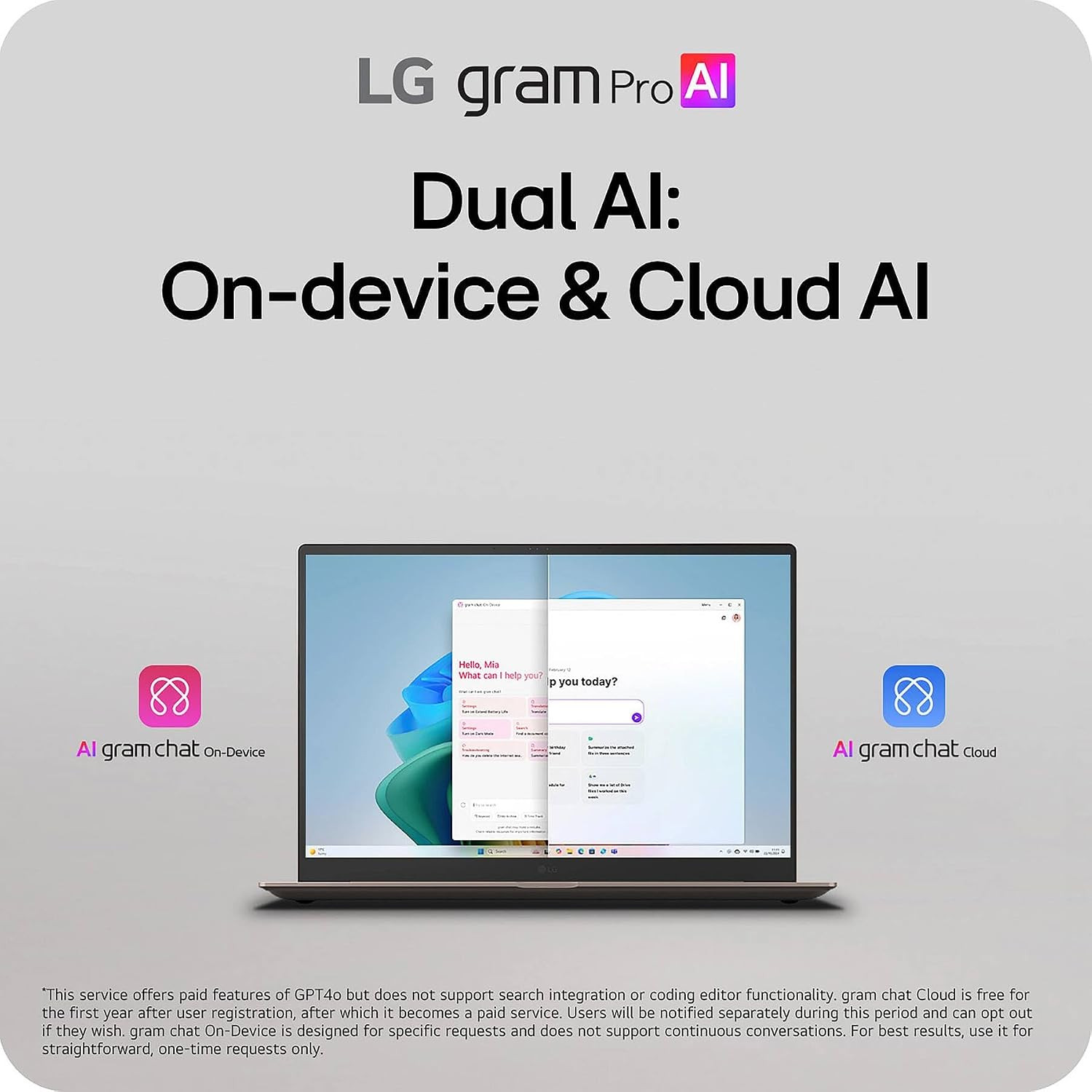 LG Gram Max 17 Touchscreen Laptop, Intel Ultra 7 355, 32GB DDR5, 1TB SSD | 2.5K