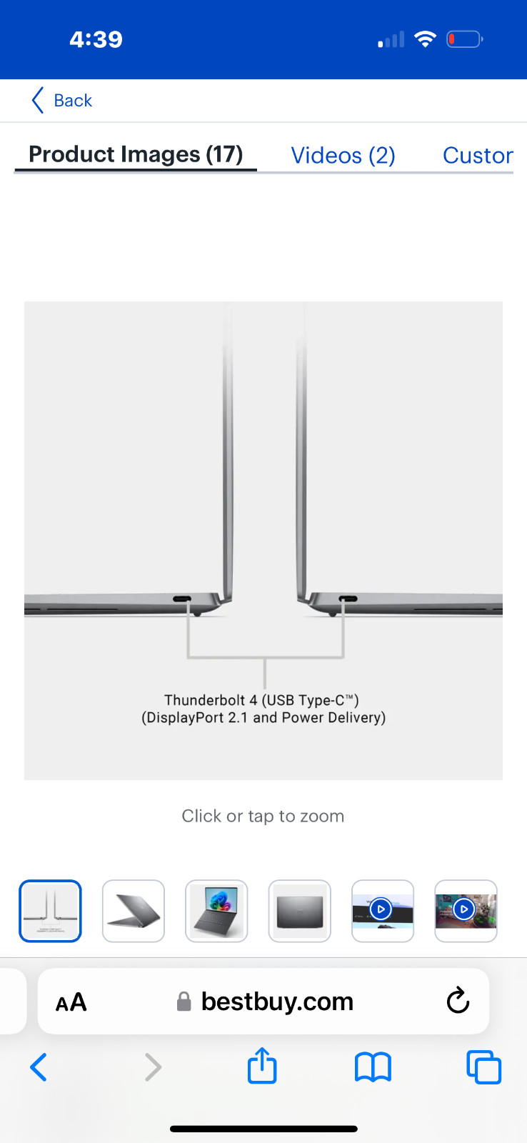 Dell – XPS 13 13.4″ OLED Touch Screen Laptop – Snapdragon X Elite Copilot+ PC w