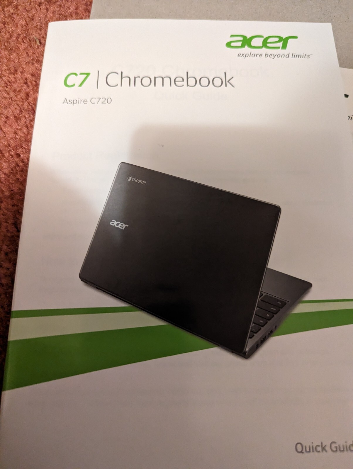 Acer ChromeBook C720 11.6″(16GB SSD, Intel Celeron, 1.40 GHz, 2GB) Laptop -…