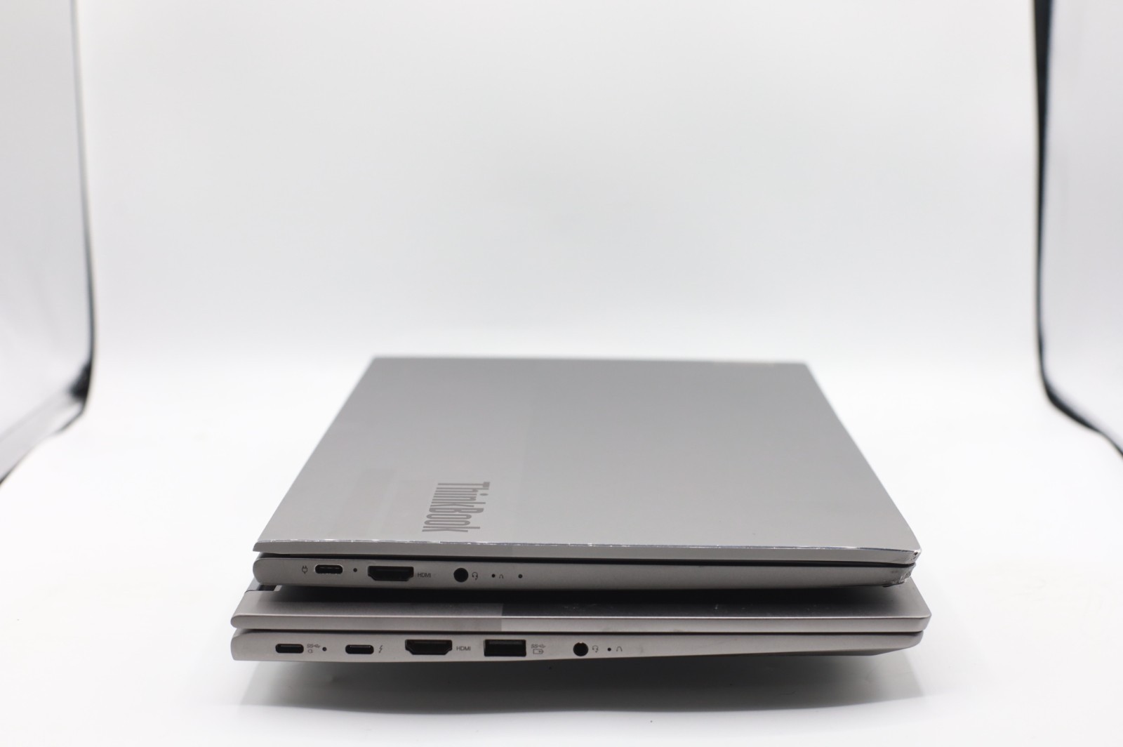 Mix Lot of 2Lenovo ThinkBook Laptops R7 5000 Series/i5-11 No RAM/SSD Grade F, D3