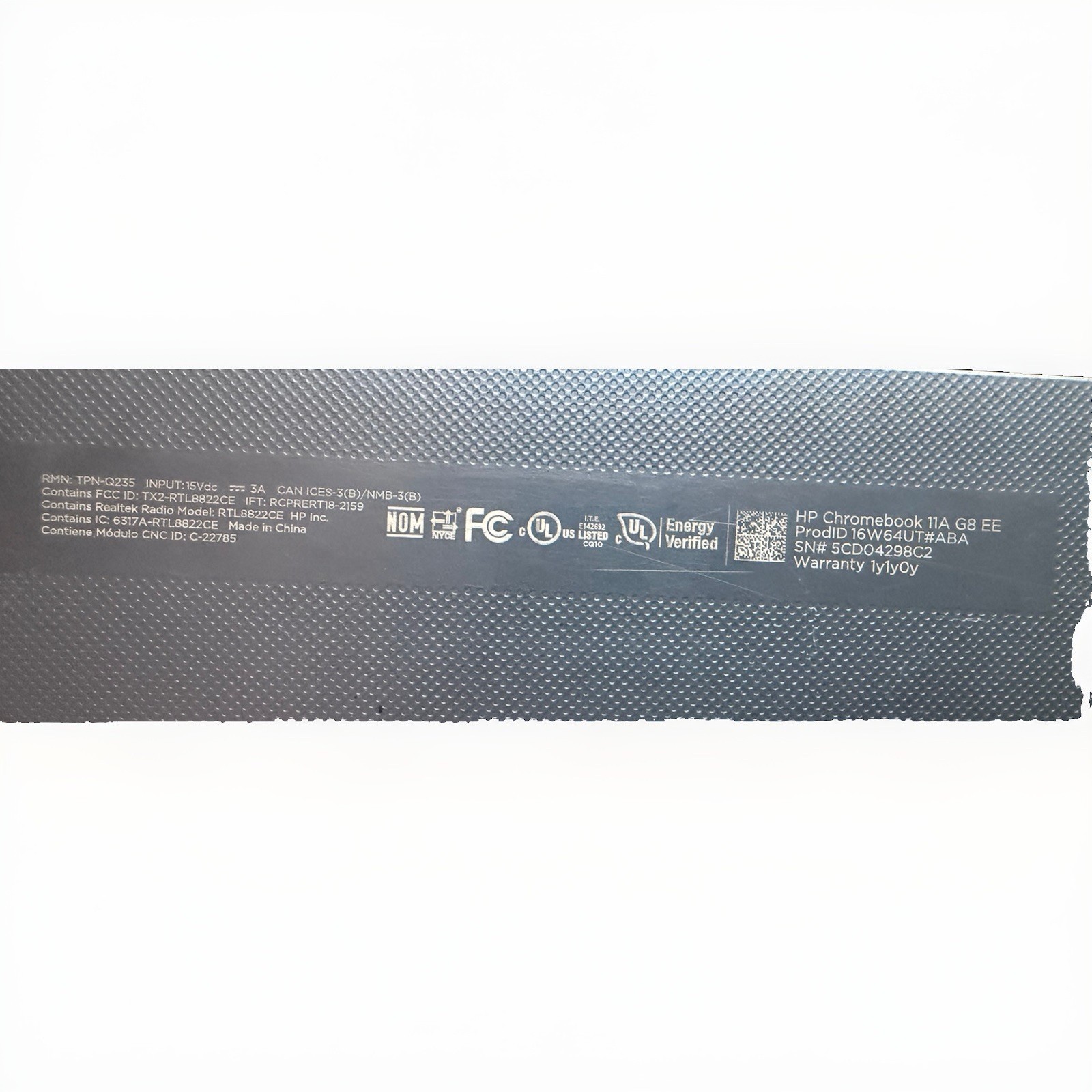 HP Chromebook 11A G8 11.6″ (32GB eMMC, AMD A4-9120C, 4GB) Laptop – Chalkboard…