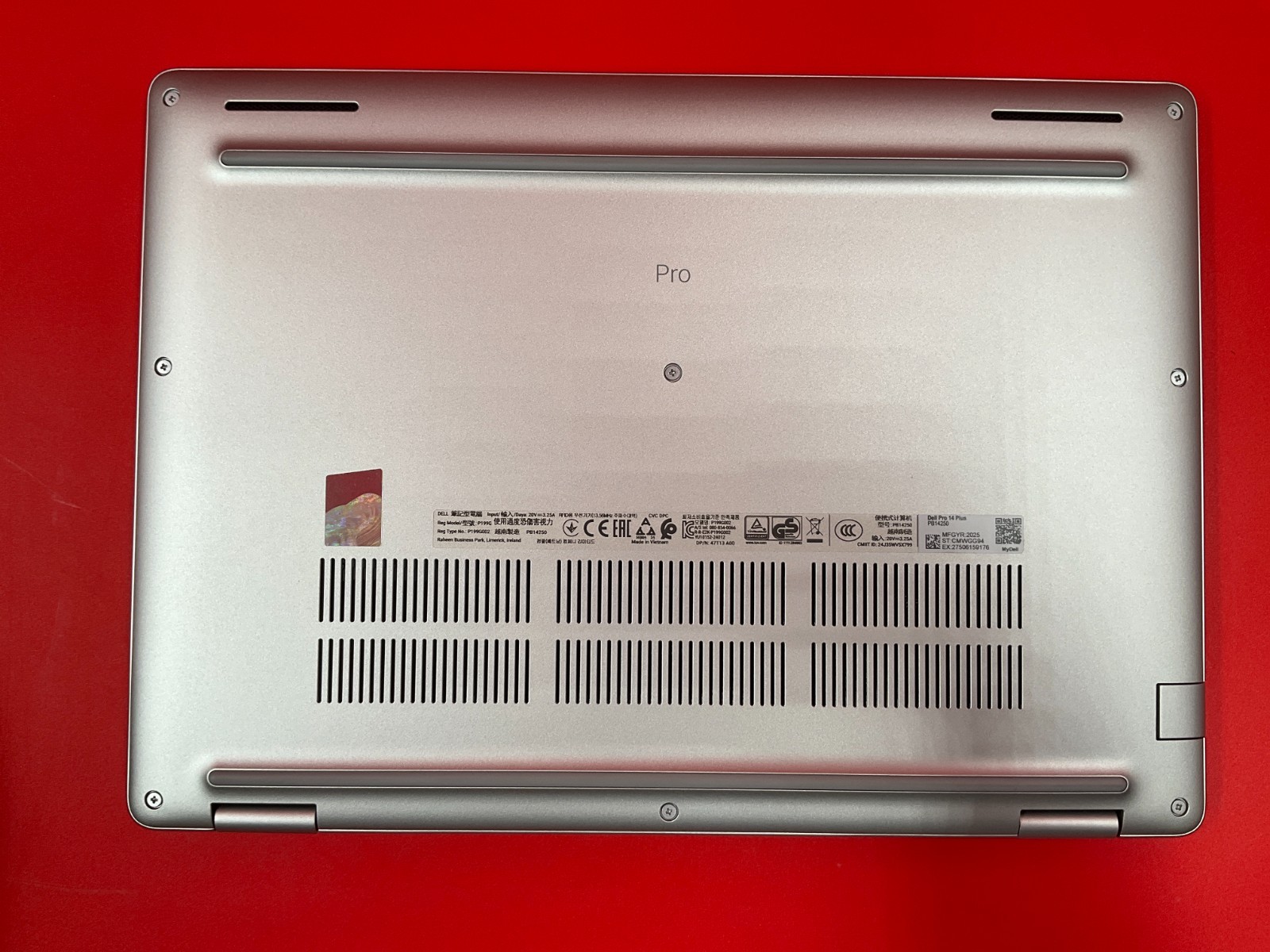 Dell Pro 14 Plus Laptop U5-235U 16GB 512GB BT5.4 WiFi6E 14WUT W11P 2N5N3