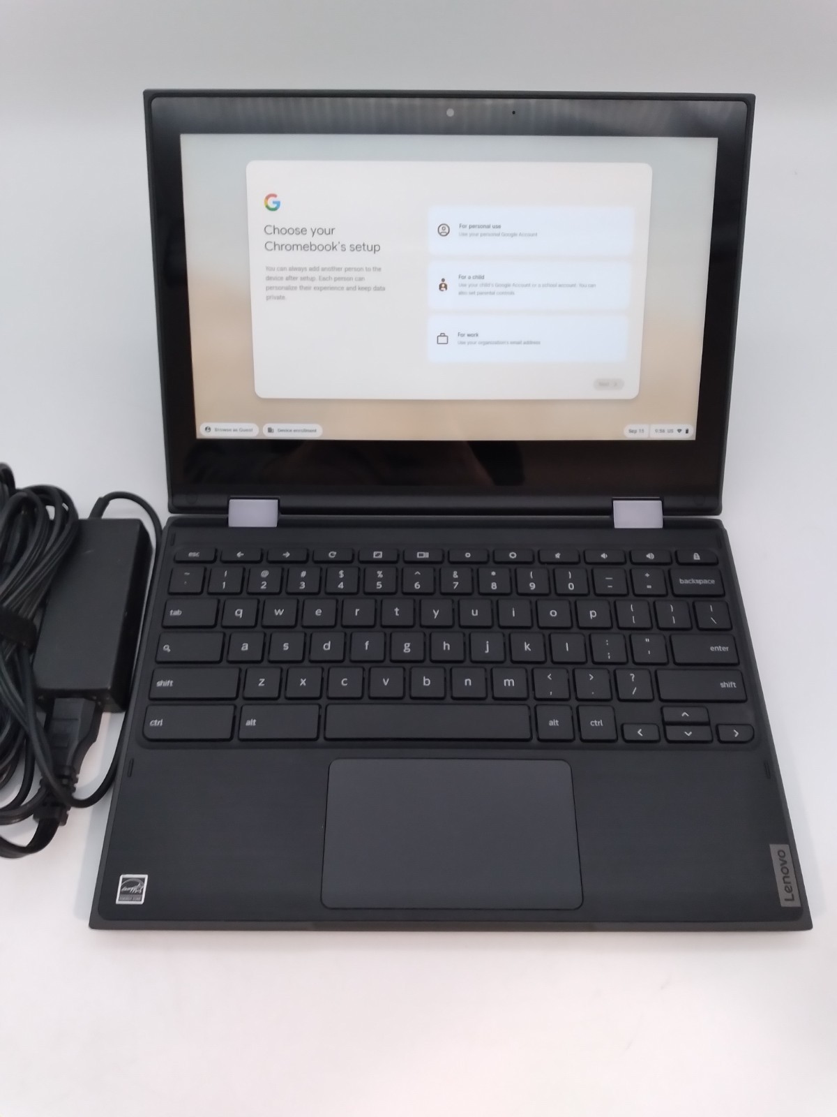 Lenovo 300e Chromebook 2nd Gen 11.6″ 4GB RAM 32GB SSD Touch w/ Chrarger