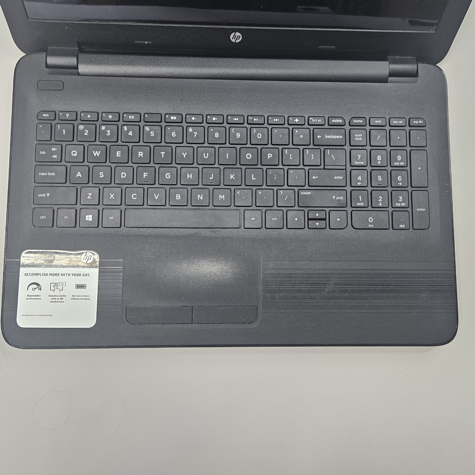HP 15.6″ Touchscreen Laptop AMD A10 6GB RAM 1TB HDD – AS IS / NO RETURNS