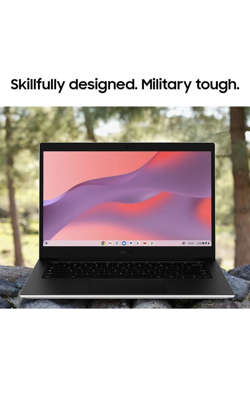 SAMSUNG Galaxy Go XE340XDA-KA2US 14″ Chromebook N4500 4GB 64GB eMMC ChromeOS