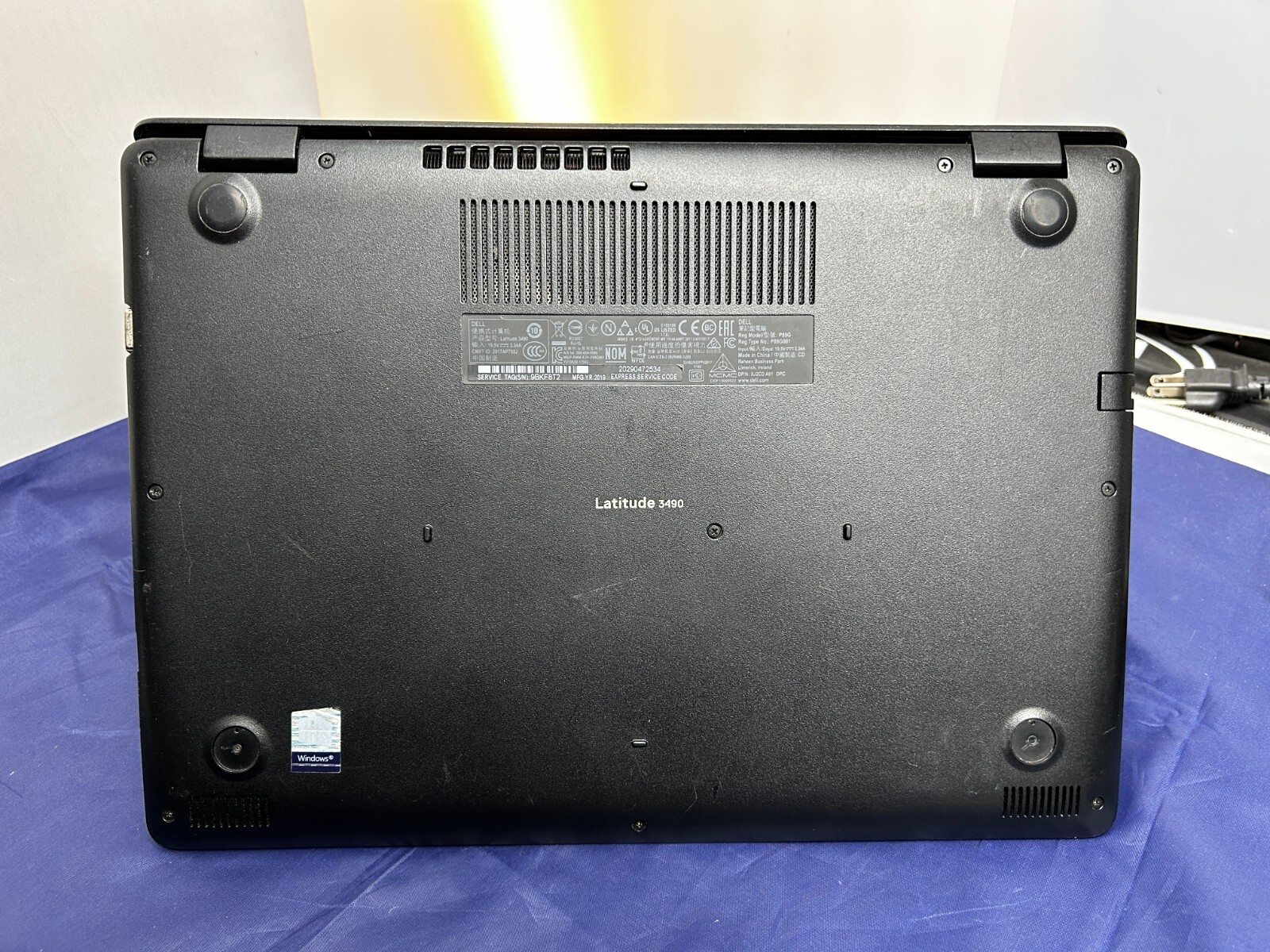 DELL LATITUDE 3490 14″ INTEL CORE i5-8250U 1.60GHZ 8GB RAM 256GB SSD W10PRO