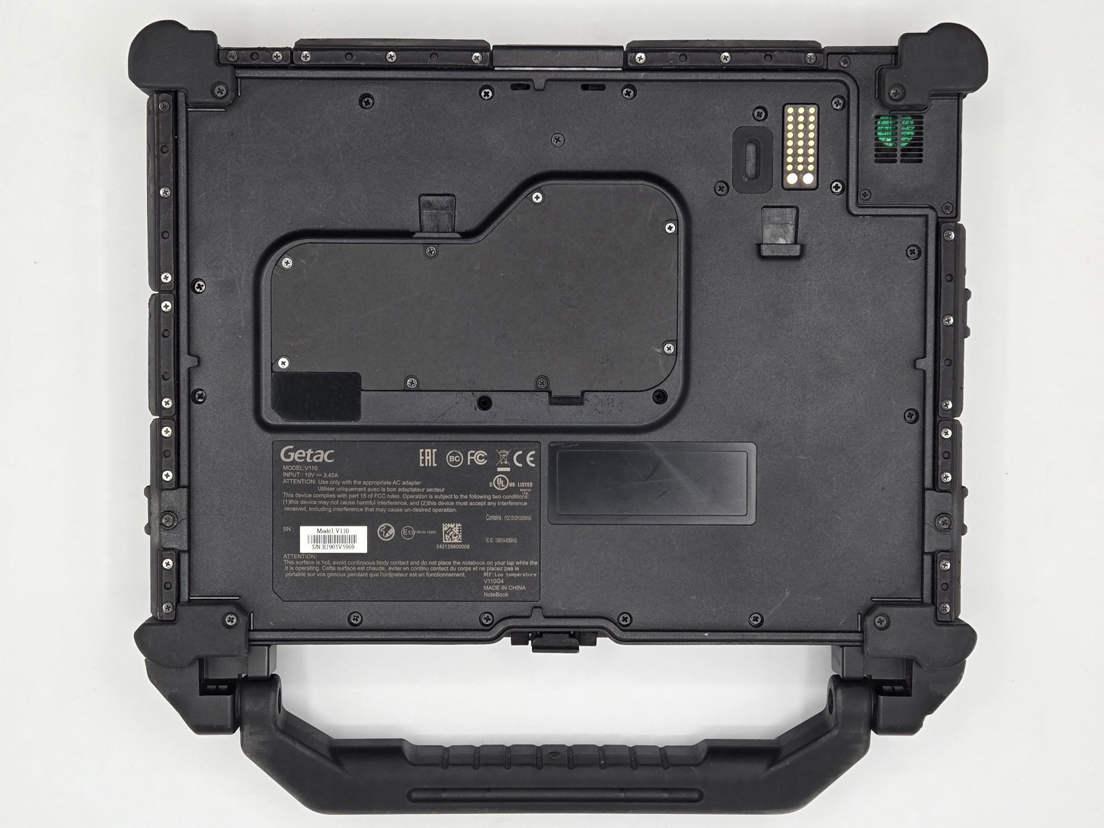 Getac V110G4 2-in-1 11″ HD Touch I5-7200U 256GB SSD 16GB W10 Pro Backlit *READ*