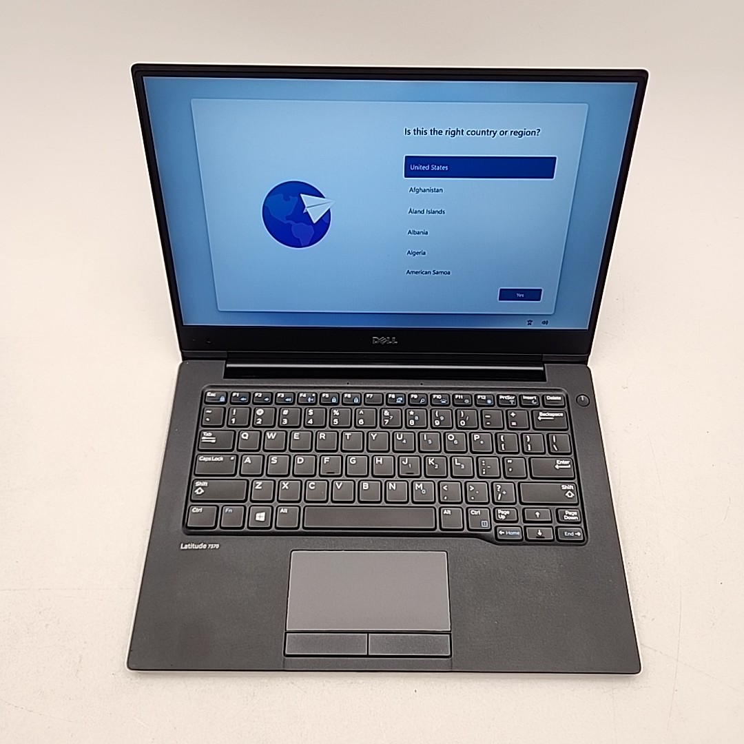 Dell Latitude 7370 Intel M7-6Y75 8GB 256GB SSD WIN11 Pro Laptop Battery Fair
