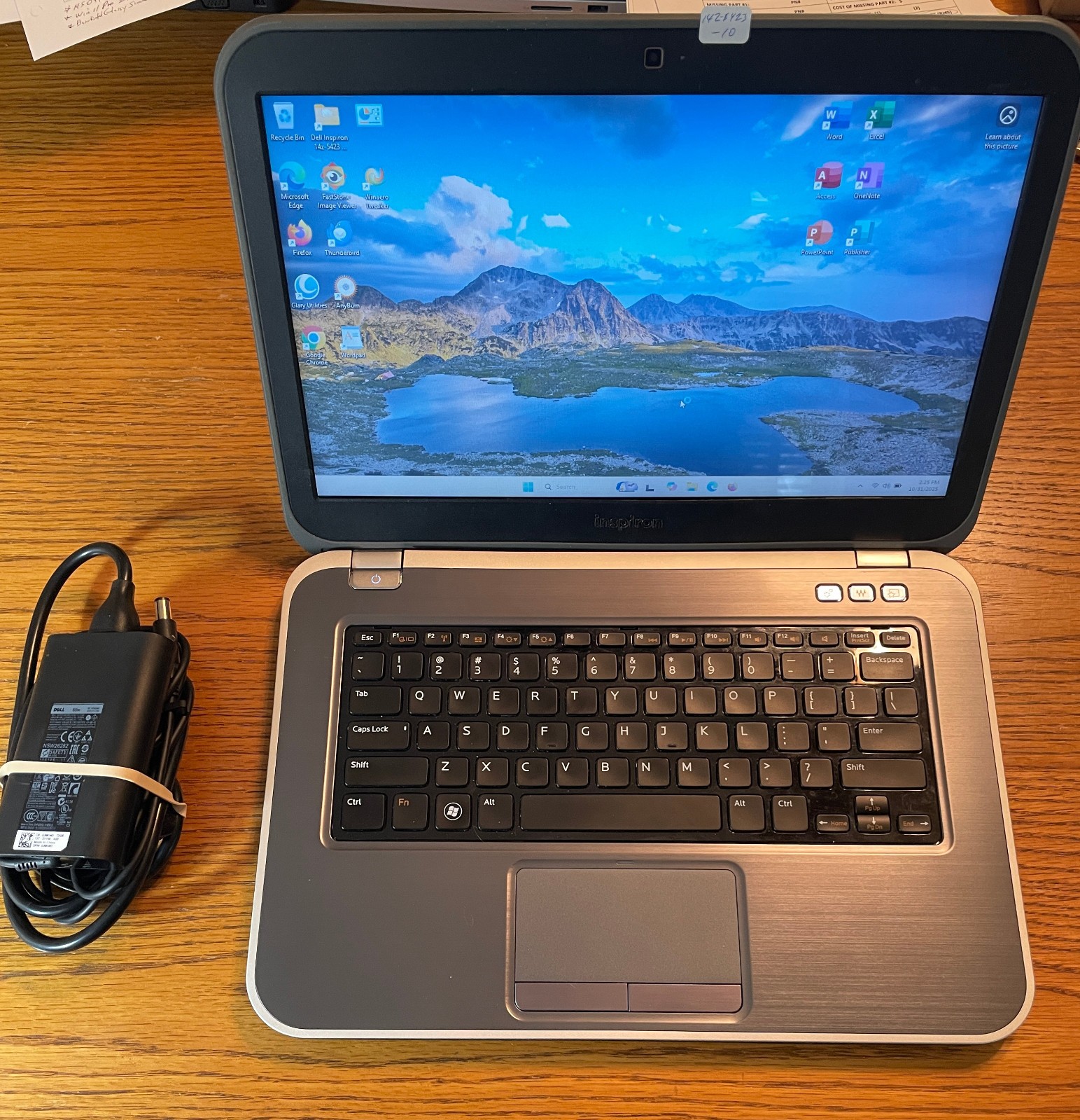 DELL INSPIRON 14Z-5423 Laptop 14z-5423 14″ i7 Win11 Pro 25H2/Office 2021extras10