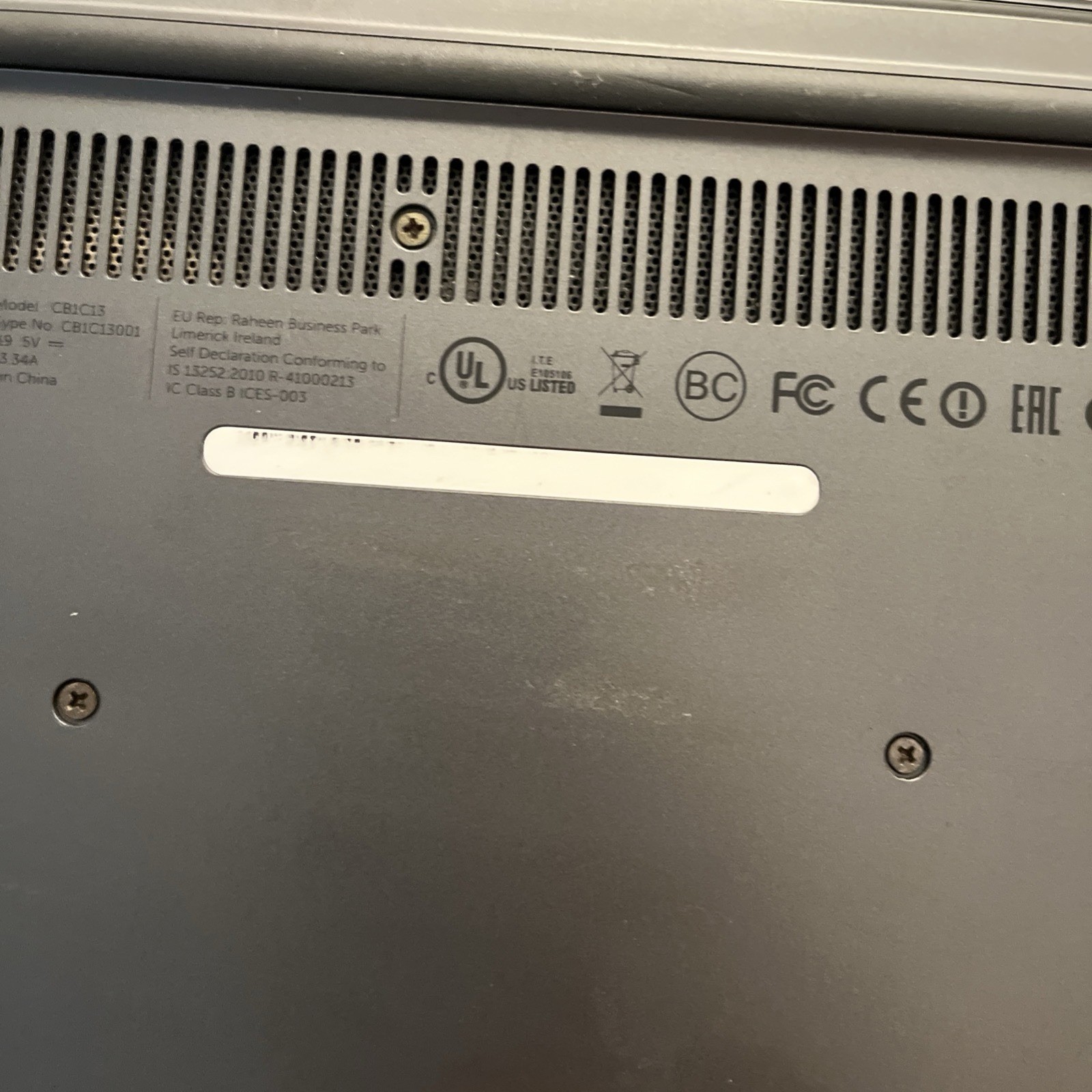 Dell Chromebook 11 CB1C13 1.4Ghz 4GB Ram 16GB SSD Chrome OS
