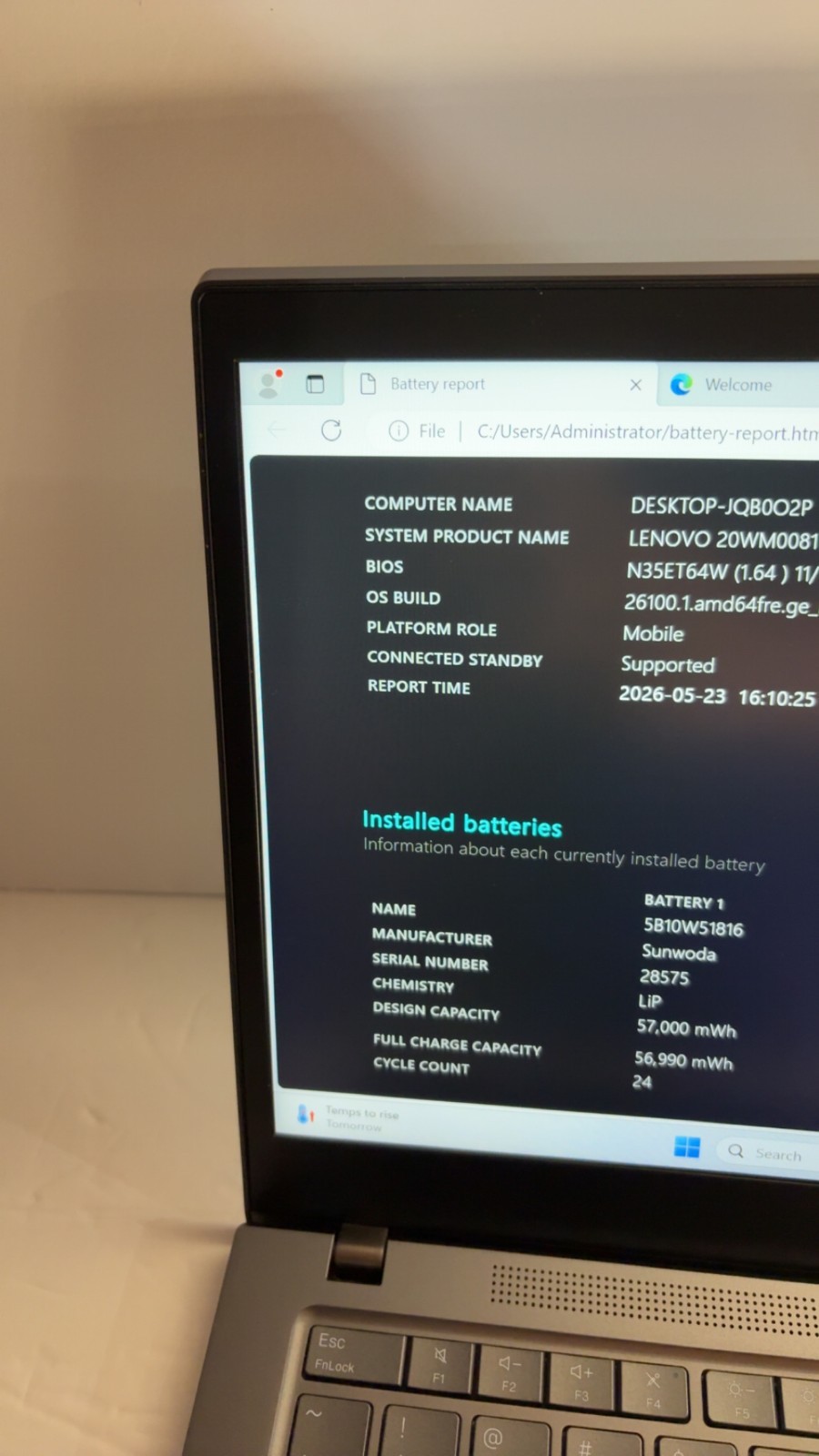 Lenovo ThinkPad T14s Gen 2 Intel i5-1135G7 2.40GHz 16GB 512GB SSD Touch 99%