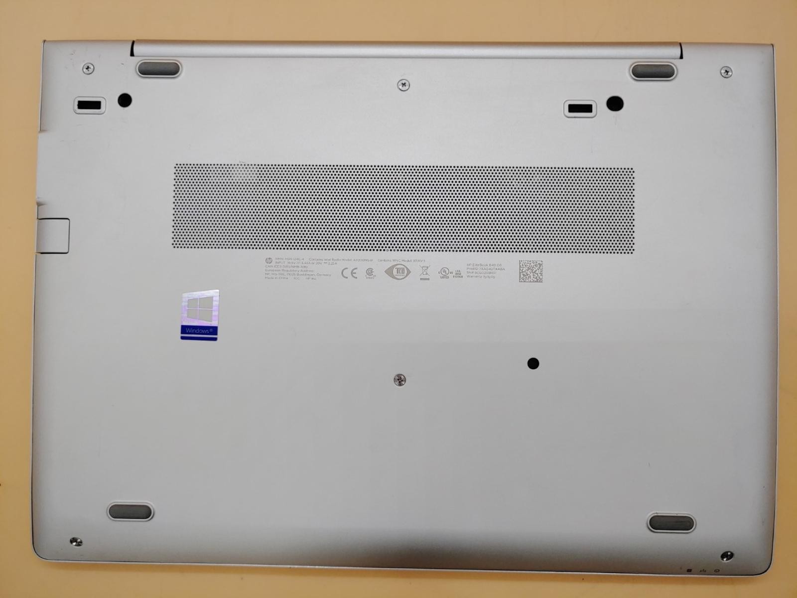 HP EliteBook 840 G6 14″ Intel i7-8665U *NO RAM/SSD/OS/AC* **YELLOW SCREEN**