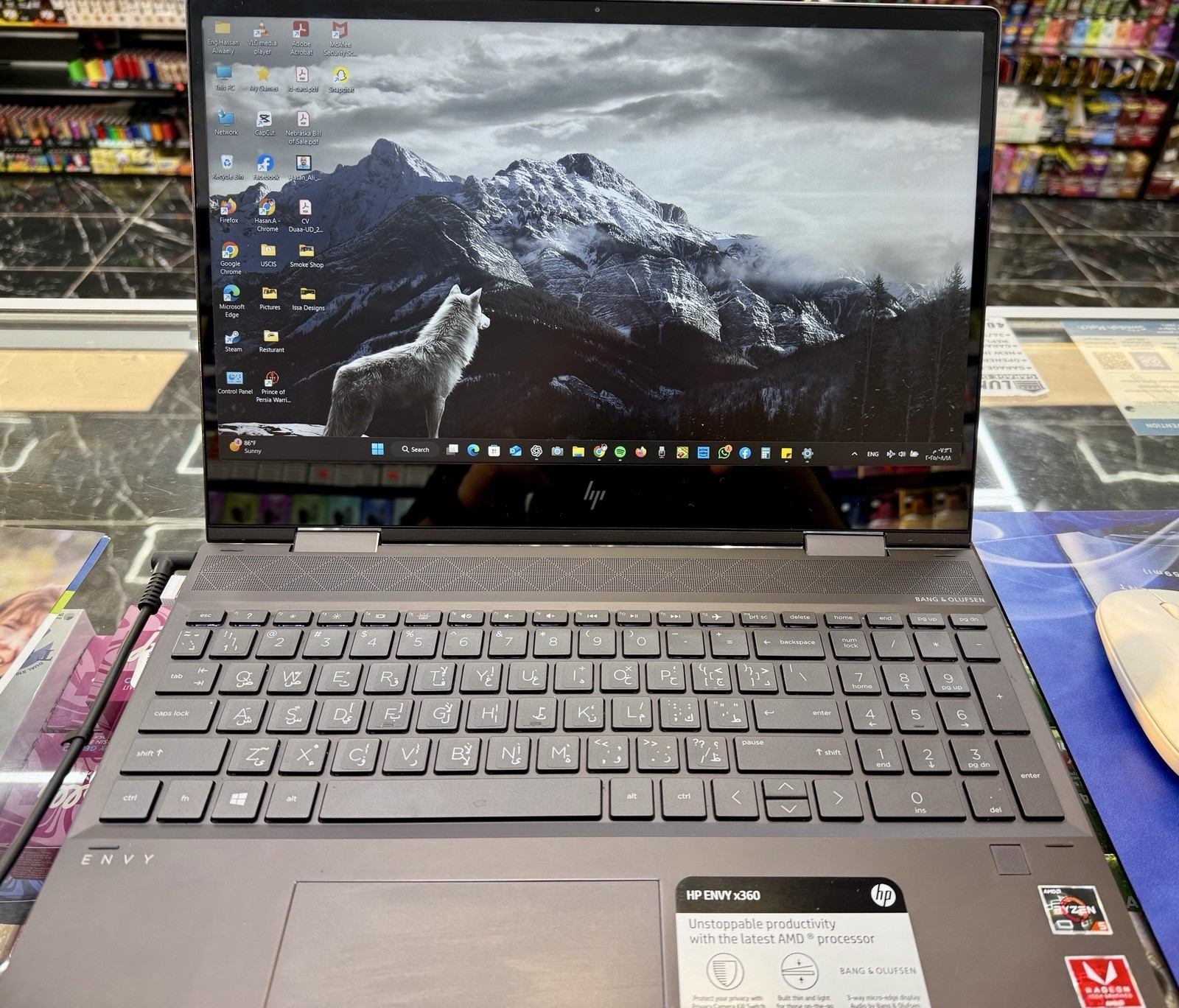 HP ENVY x360 Convert 15m-eu0033dx (Ryzen 5, 3.20GHz) 32GB 256GB SSD